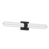 Dorado 27 in. 5CCT Black LED Vanity Light