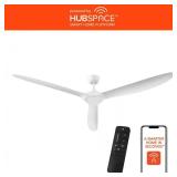Tager 72-in Smart Ceiling Fan with Remote
