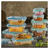 Snapware Pyrex 18-piece Glass Food Storage Set