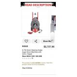 Skid Lot: Full sewer inspection/cleaning kit