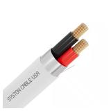 500 ft 18/2-White CL3R Bare Copper Wire