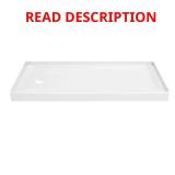 (Damage Underside) Delta Classic 60" Alcove Showe