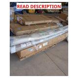 Skid Lot: Rugs, Cabinet, Doors, Lighting