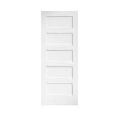 24x80 Shaker White Primed Door