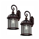 Hampton Bay Wickford 1-Light Outdoor Lantern
