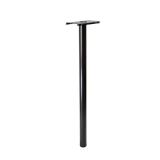 Pacifica In-Ground Steel Mailbox Post Black