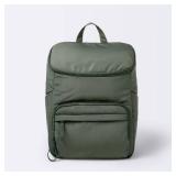 Open-Top Diaper Backpack - Green, Cloud Island