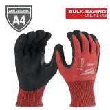 Small Red Nitrile Cut-Resistant Gloves