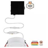Slim Dir 4 in LED Recessed Kit (Color)