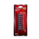 1/4 in. Drive SAE Hex Bit Socket Set (8-Piece)