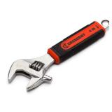 4 in. Cushion Grip Adjustable Wrench