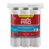 Pro White Woven Roller Cover 9x3/8 in