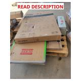 Skid Lot, Tile, Shower Base, Glass Door