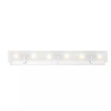 Syll 38-in. 6-Light Chrome Vanity Light