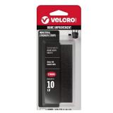 (6) 4 in. x 2 in. Industrial Strips Black (2-Pack
