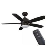 Fawndale 46" Indoor LED Ceiling Fan w/ Light