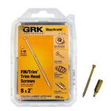 #8 x 2 in. Star Drive Trim-Head Screw (100)