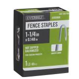 1-1/4 x 9/16 Crown Staples, Galvanized 1 lb
