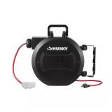 50 ft 14/3 Indoor Extension Cord Reel, Black