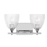 Toffino 16x8.875 Chrome 2-Light Vanity Light