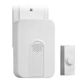Wireless Plug-In Doorbell Kit with Button