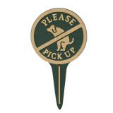 Pet Owner Courtesy Pick up - No Poop Yard Sign