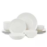 16-Piece White Camellia Dinnerware Set (Svc4)