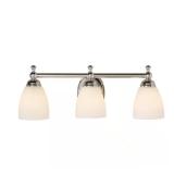 Solomone 22-in. 3-Light Chrome Vanity Fixture