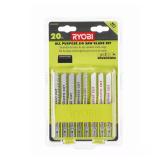 All Purpose Jig Saw Blade Set (20-Piece)
