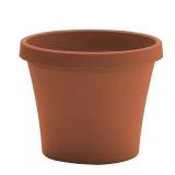 Terra 24 in. Terra Cotta Plastic Planter