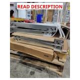 Lot of garage door panels