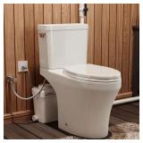 MaceratingFlo 900W Macerating Toilet System - TAN