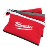 12 in. Zipper Tool Bag in Multi-Color (3-Pack)