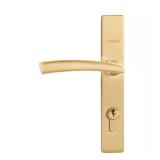 Brushed French Gold Storm Door Handle Set
