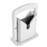 Stainless Steel White Guillotine Bagel Slicer