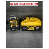 DeWalt 20V MAX 10Ah Li-Ion Battery + Charger