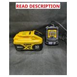 DeWalt 20V MAX 10Ah Li-Ion Battery + Charger