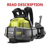 175 MPH 760 CFM 38cc Gas Backpack Leaf Blower (Da