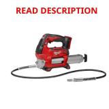 M18 18V Cordless Grease Gun 2-Speed (Missing Part