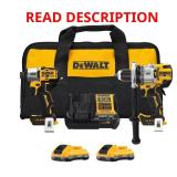 20-Volt Lithium-Ion Cordless 2-Tool Combo (No Cha