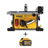 DEWALT 60V Table Saw Kit with 6.0Ah Battery