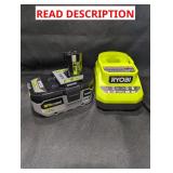 Ryobi 18V 4Ah Battery With Charger
