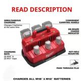 Milwaukee M18/M12 Rapid Charger + 4Ah/8Ah