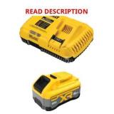 DeWalt 20V MAX 8Ah XR Battery + Fast Charger