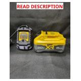 DeWalt 20V MAX 8Ah XR Battery + Charger