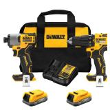 DEWALT 20V MAX 2-Tool Hammer Drill Kit