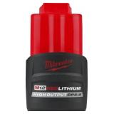 Milwaukee M12 REDLITHIUM CP 2.5Ah Battery
