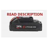 24V Li-ion Battery (Cable Not Included)