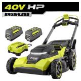 RYOBI 40V HP 21 in Mower w/ 6.0Ah Batts
