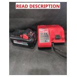 Milwaukee M18 High Output 6Ah Battery + Charger